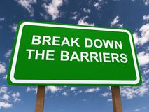 break-down-barriers-traffic-sign-text-blue-sky-background-48521409